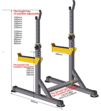 Стойка для штанги VictoryFit VF-T15 - 5