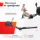 Гребной тренажер UNIX Fit Air Rower-X Black - 4