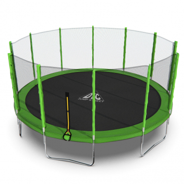 Батут DFC TRAMPOLINE FITNESS с сеткой 16FT-TR-LG - 1